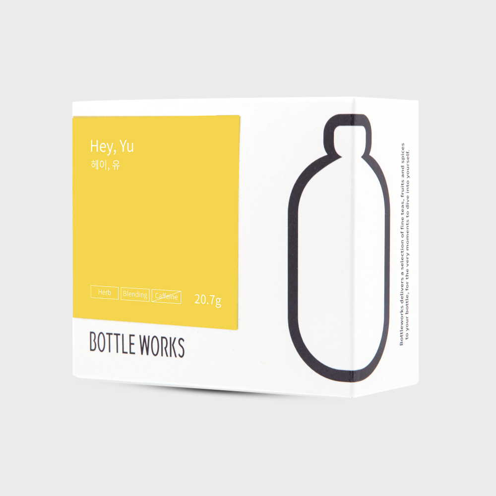 보틀웍스 헤이유 유자차 (2gx9티백) 대표이미지 섬네일