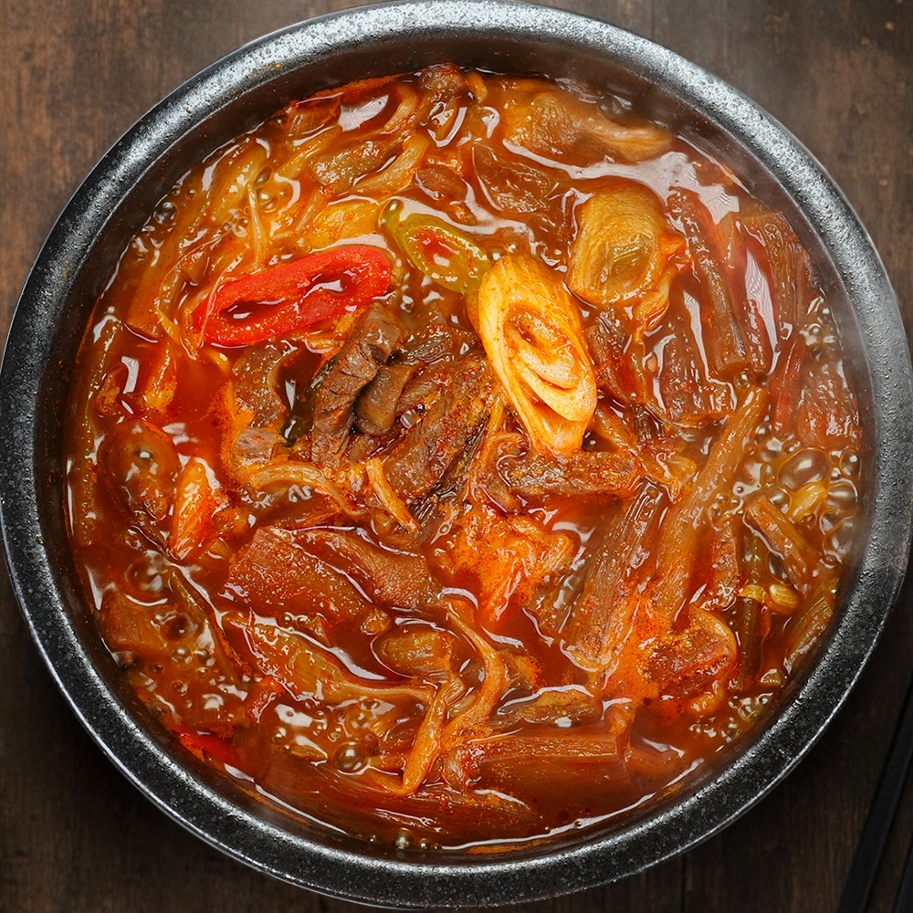 푸짐한 계룡 육개장 600g 5팩 외 갈비탕/설렁탕/뚝배기불고기/소내장탕. HACCP인증.