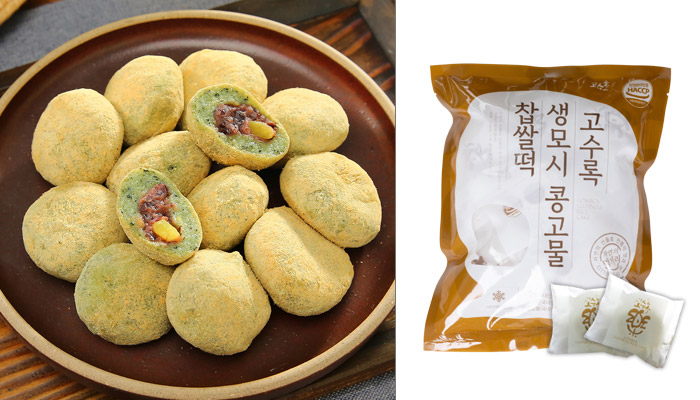 고수록 찹쌀떡4종 