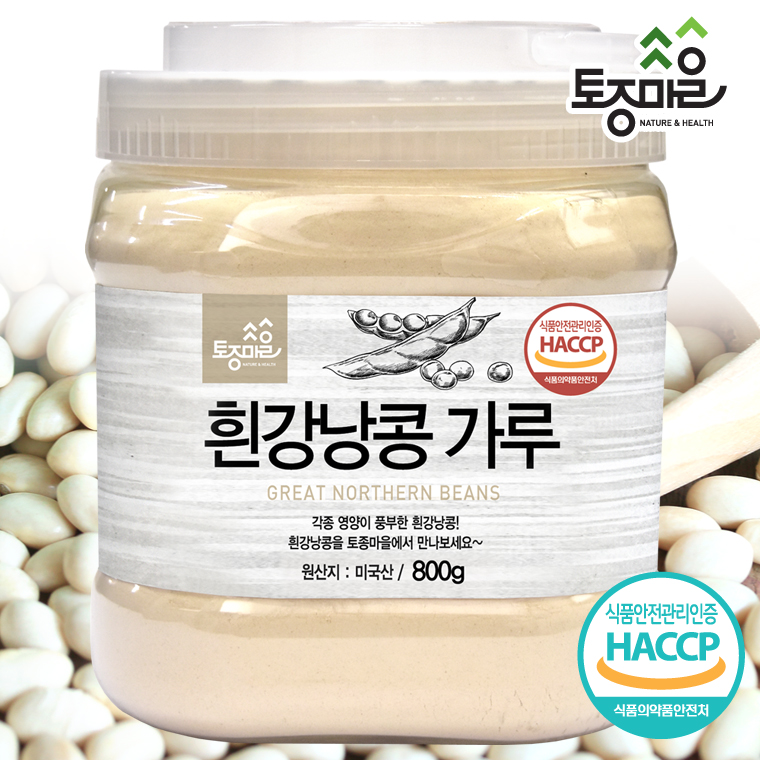 [토종마을]HACCP인증 흰강낭콩가루 800g 대표이미지 섬네일