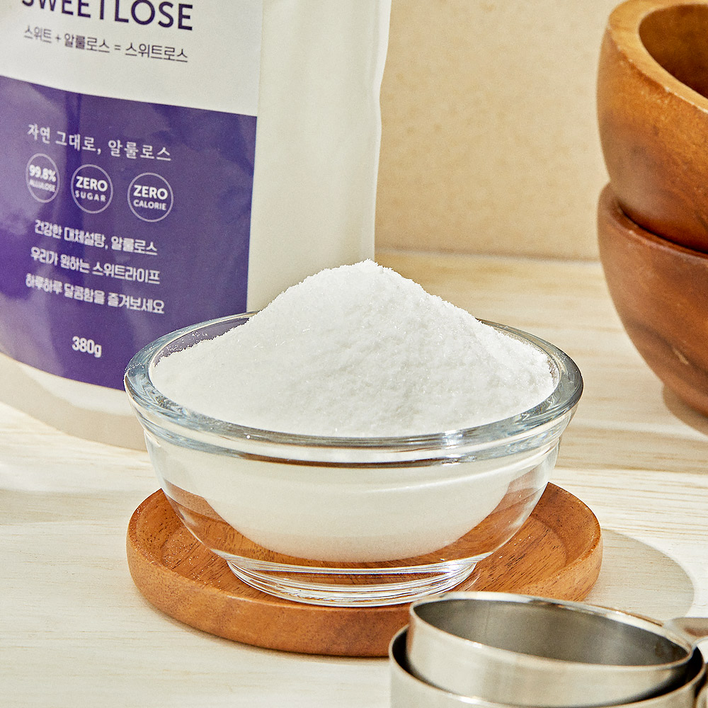 스위트로스 SWEETLOSE 380g 알룰로스 설탕대용