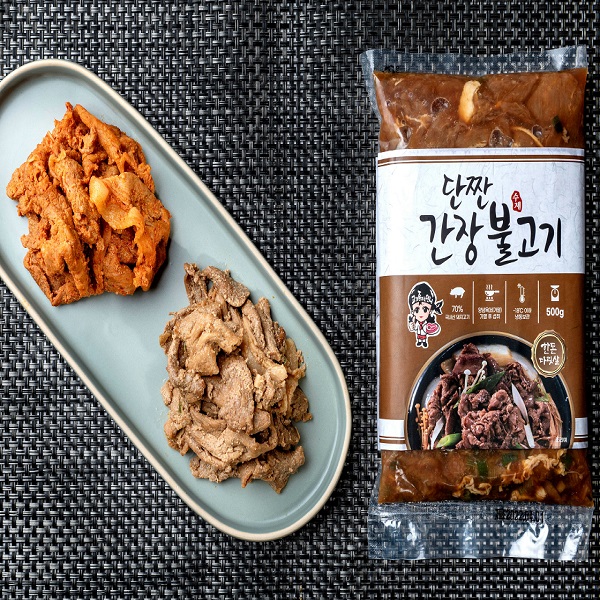 맵깔 고추장불고기1팩(500g)+단짠 간장불고기1팩(500g)