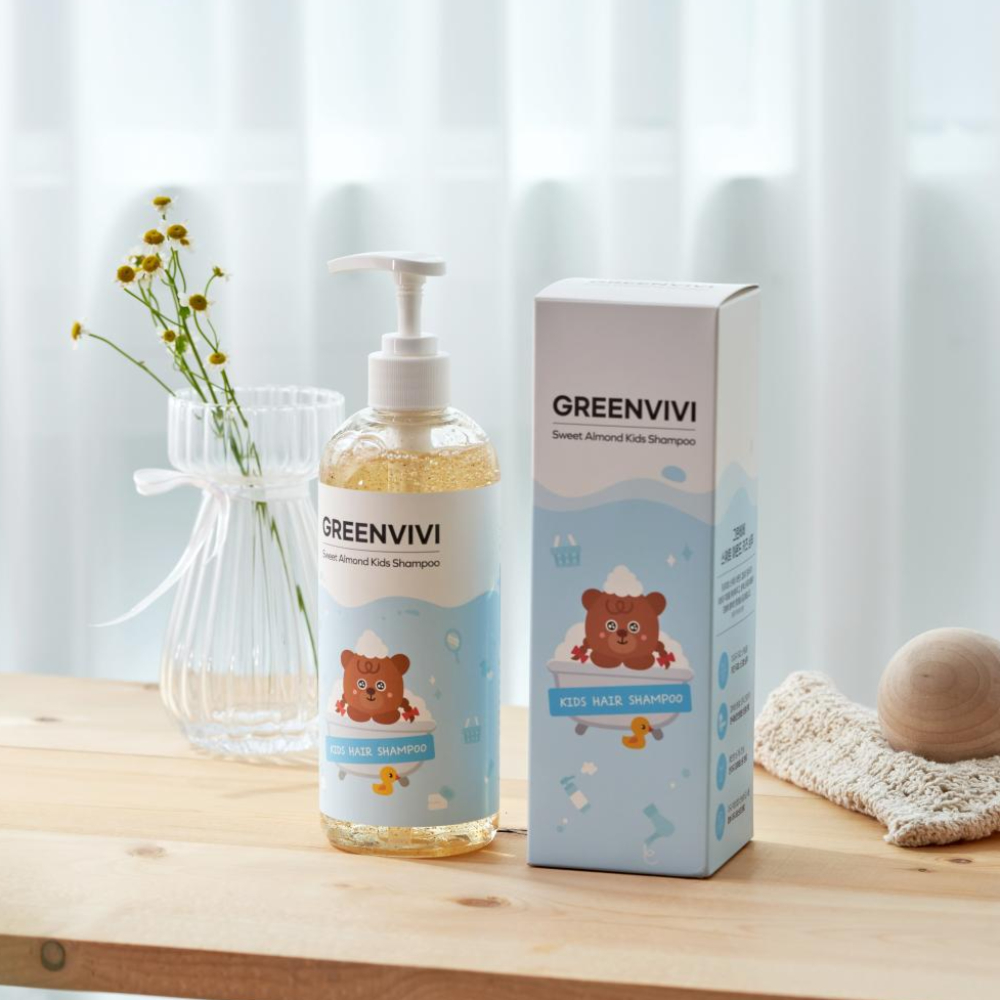 그린비비 어린이 키즈 두피맞춤 비건샴푸 500ml 유아 초등학생 추천
