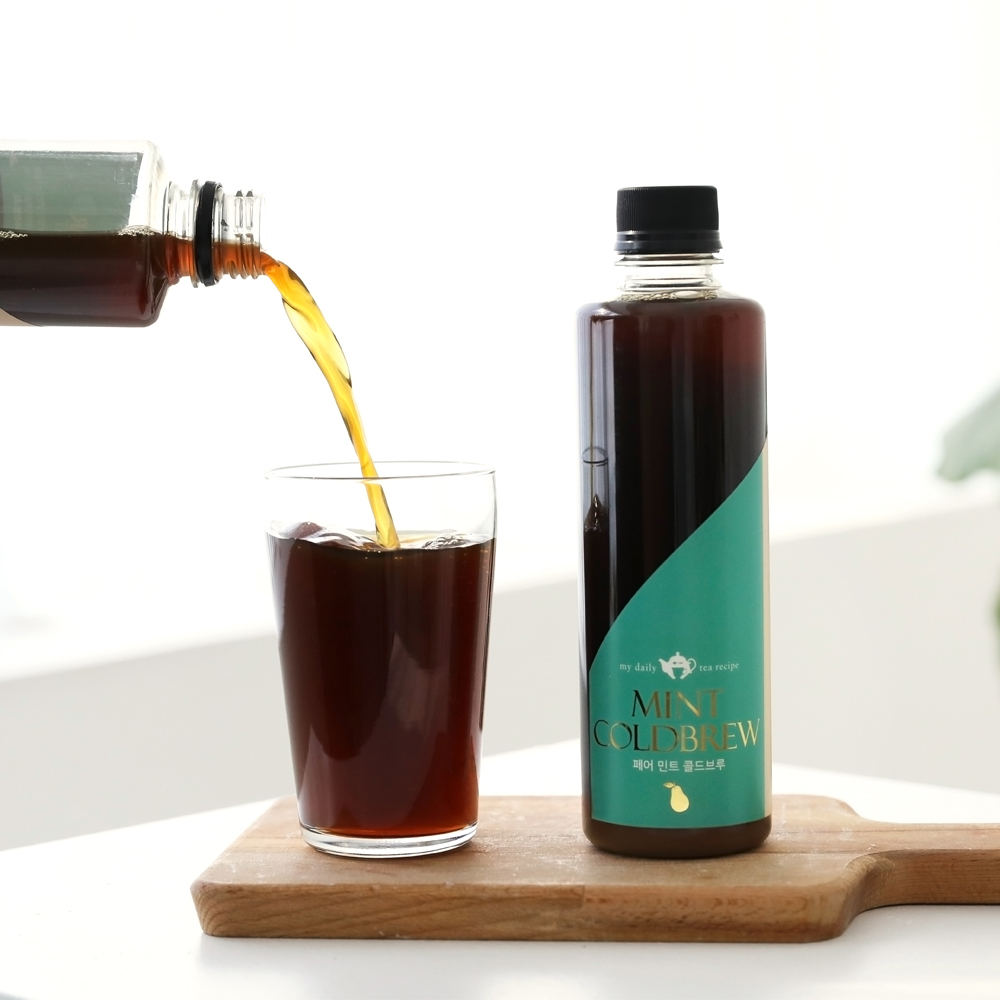 티바인 민트 콜드브루 민트/페어 400ML