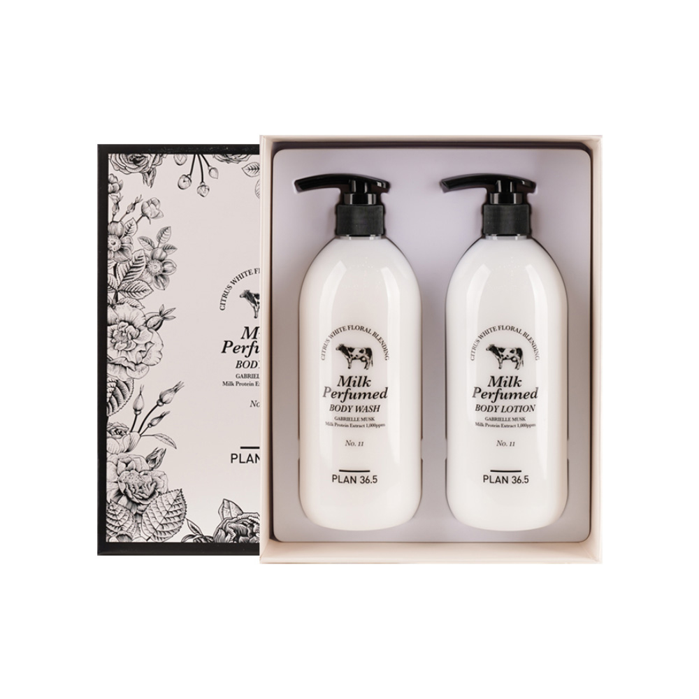 플랜36.5 퍼퓸드 바디밀크케어 세트