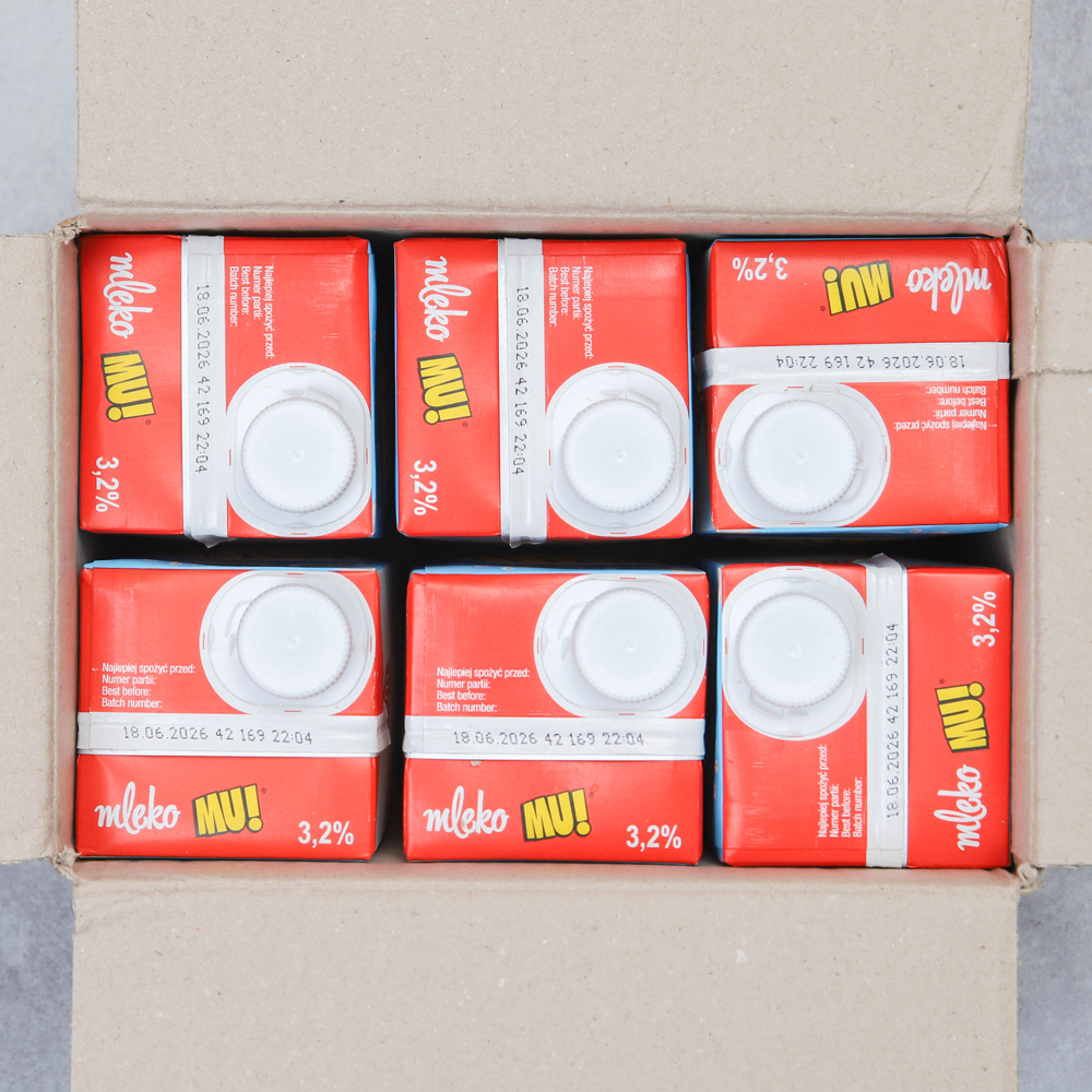 믈레코비타 멸균우유 1000 폴란드 수입 우유 1L 12개