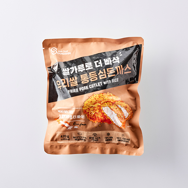 우리쌀 통등심 돈까스(140g×3입)