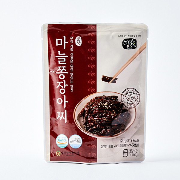 담가 마늘쫑 장아찌(120g)