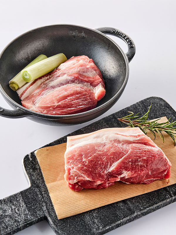 제주 흑돼지 앞다리(수육용, 500g)