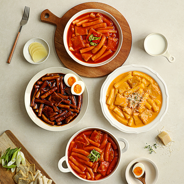 분식대첩 떡볶이 480g  골라담기 (기본/매운/짜장/로제)