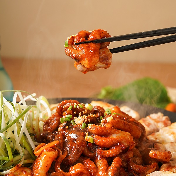 팔팔쭈꾸미 500g x 2팩 양념 쭈꾸미 볶음 캠핑 밀키트