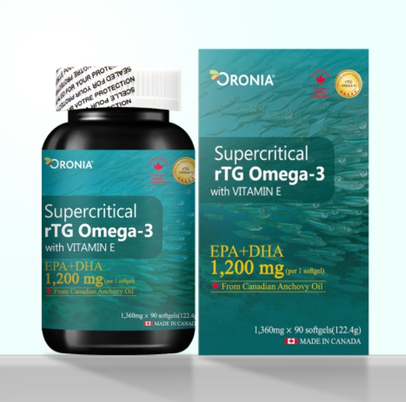 오로니아 뉴 울트라 연어오일 오메가3 EPA DHA 1216mg x 90캡슐 (3개월분) 대표이미지 섬네일