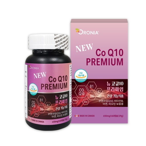 오로니아 뉴 코큐10 프리미엄 코엔자임Q10 650mg x 60캡슐 (2개월분)
