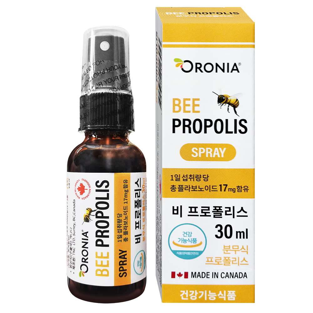 오로니아 비 프로폴리스 스프레이 구강 항균 30ml (1개월분) 대표이미지 섬네일