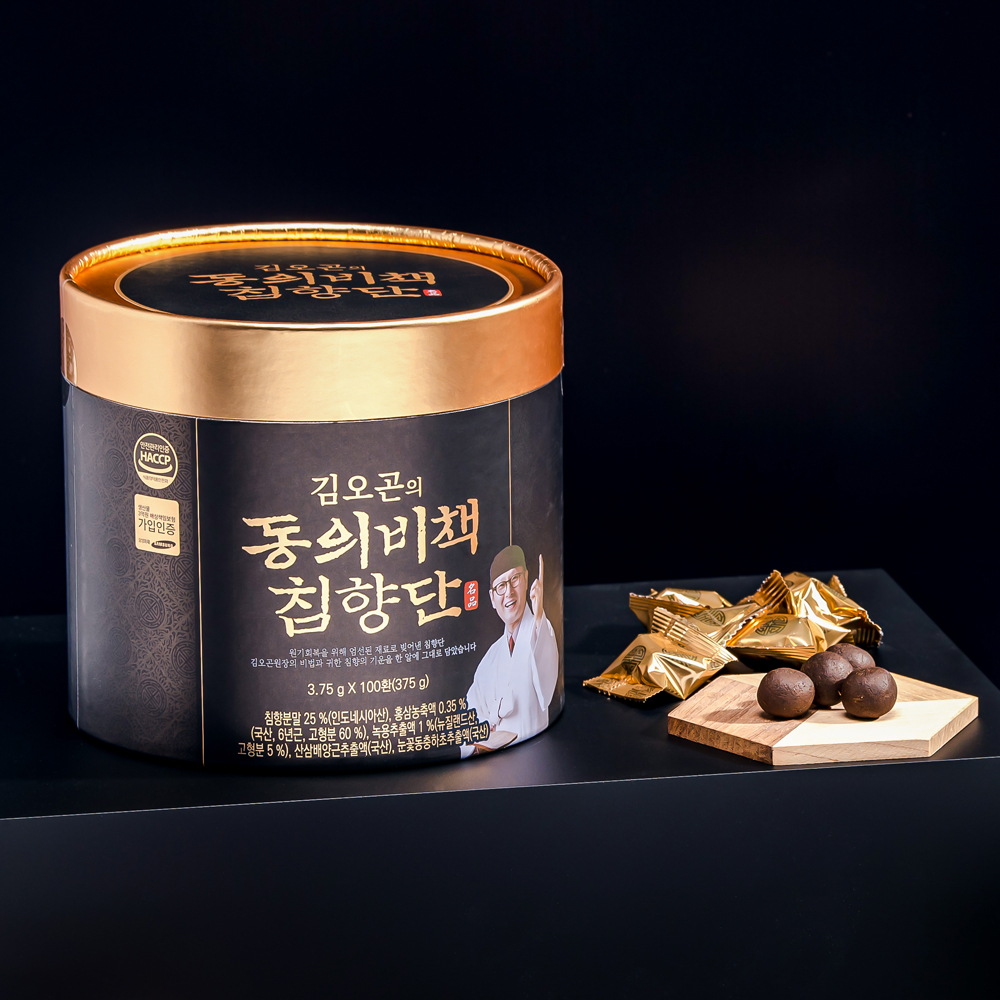 김오곤의 동의비책 침향단 100환 x 1통 침향25%