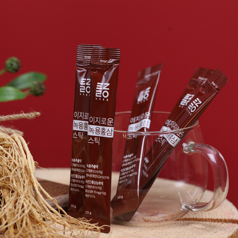 이지로운 녹용홍삼 스틱 10g (선물형) [30포 / 60포] 대표이미지 섬네일
