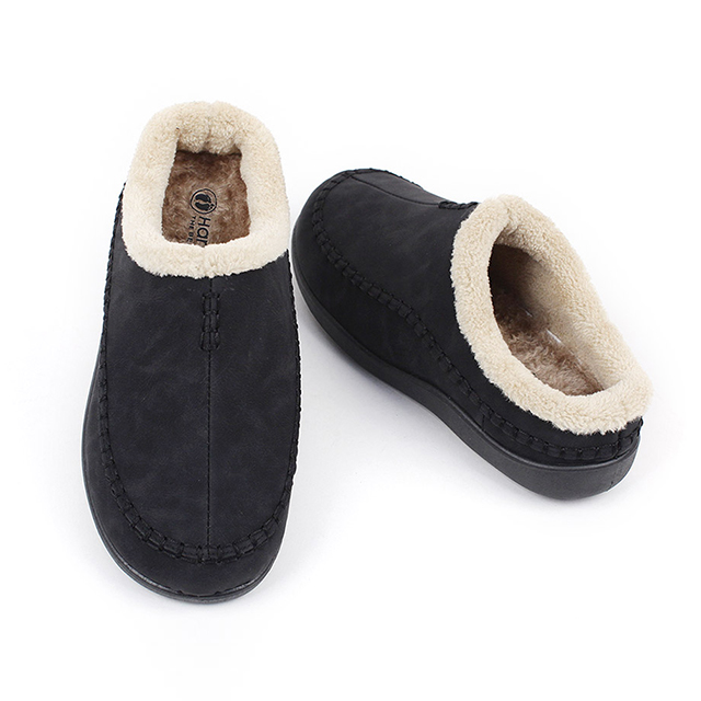 행텐 남자 방한 털안감 겨울 보온 털신 슬리퍼 3cm