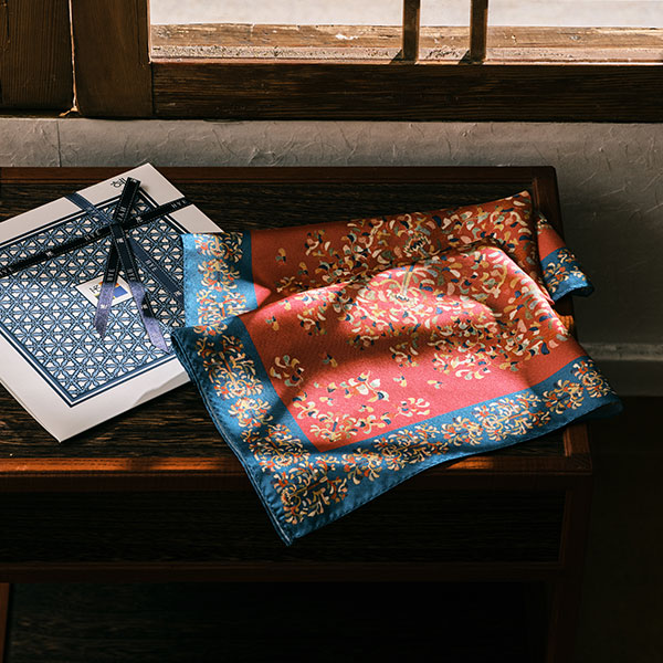 수화문 쁘띠 스카프(레드)