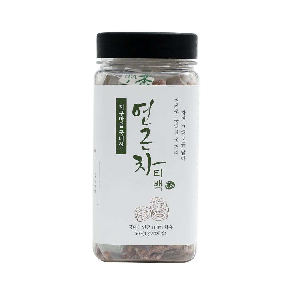 지구마을 국내산 볶은 연근차 50g ~ 200g