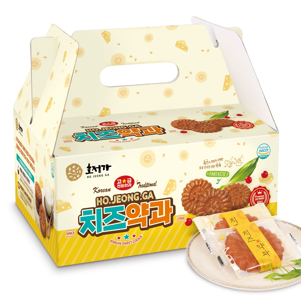 호정가 치즈약과세트 1KG / 치즈의 달짝지근한 풍미 대표이미지 섬네일