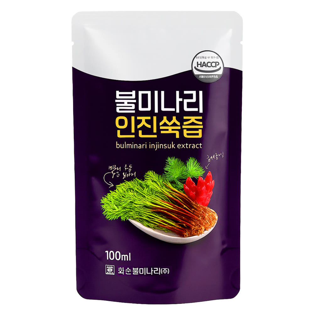 화순 불미나리 인진쑥즙 엑기스 100ml x 30포