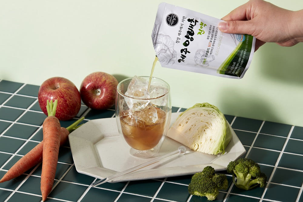 제주농장 양배추 진액 즙 100ml x 30포