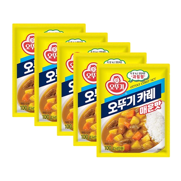 오뚜기 카레 매운맛 100g X 10개