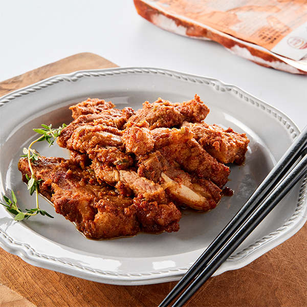 국내산 간편 매콤 돼지갈비 (300g)