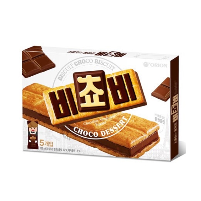 오리온 비쵸비 5입 125g x 2개