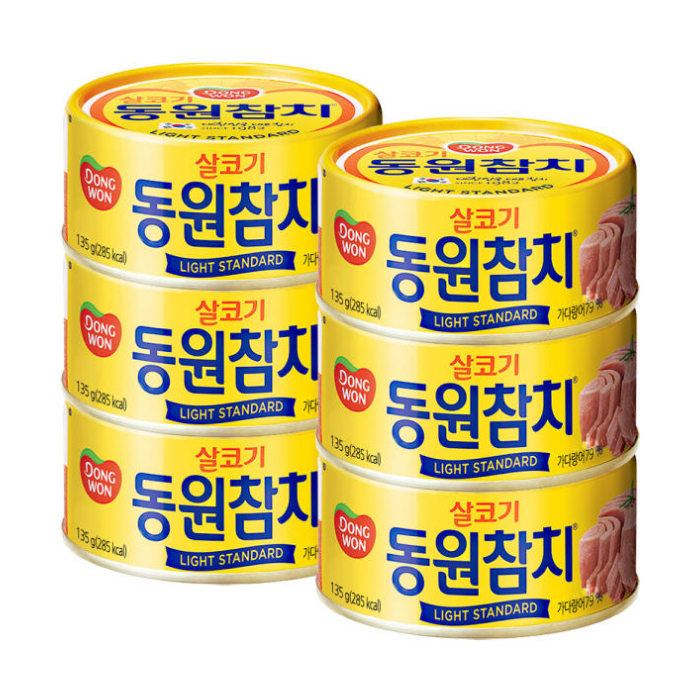 동원 살코기 참치 135g X 6개