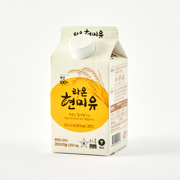 국내산 라온 현미유 (500ml)