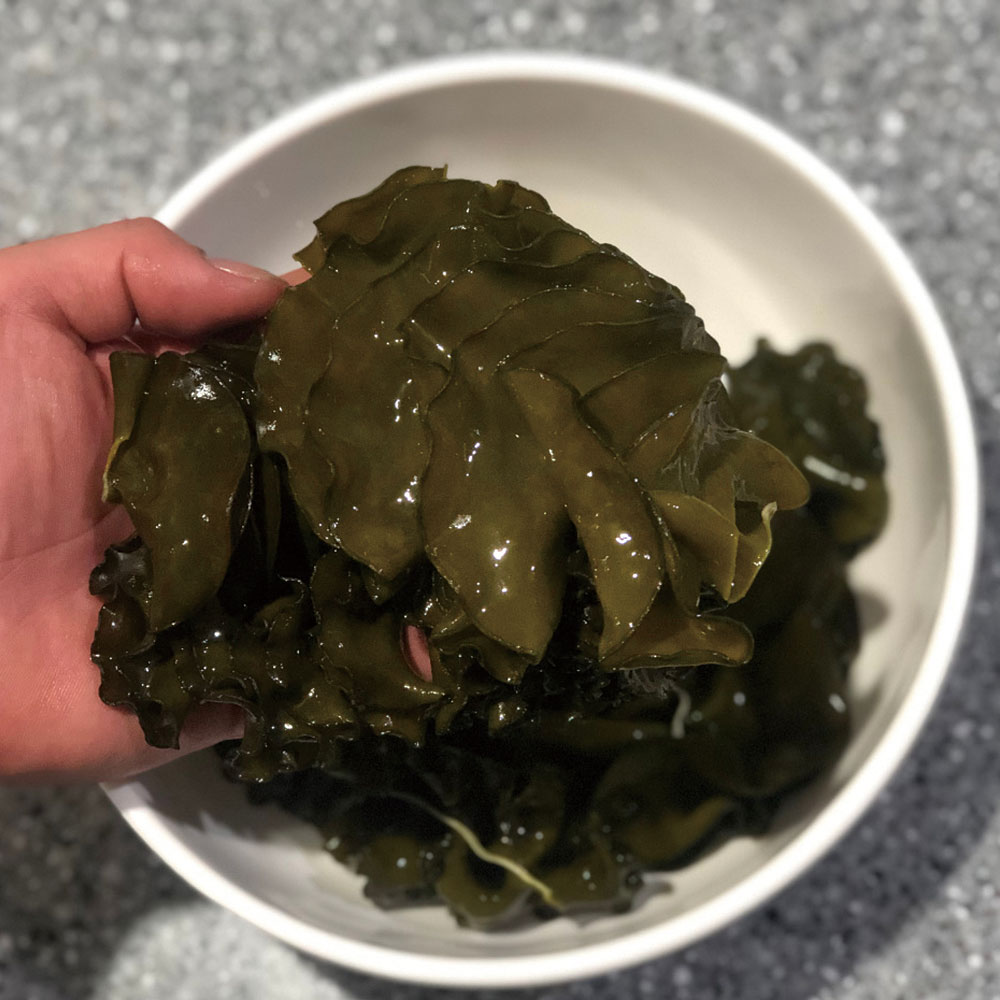 완도산 햇 미역귀(상급) 500g