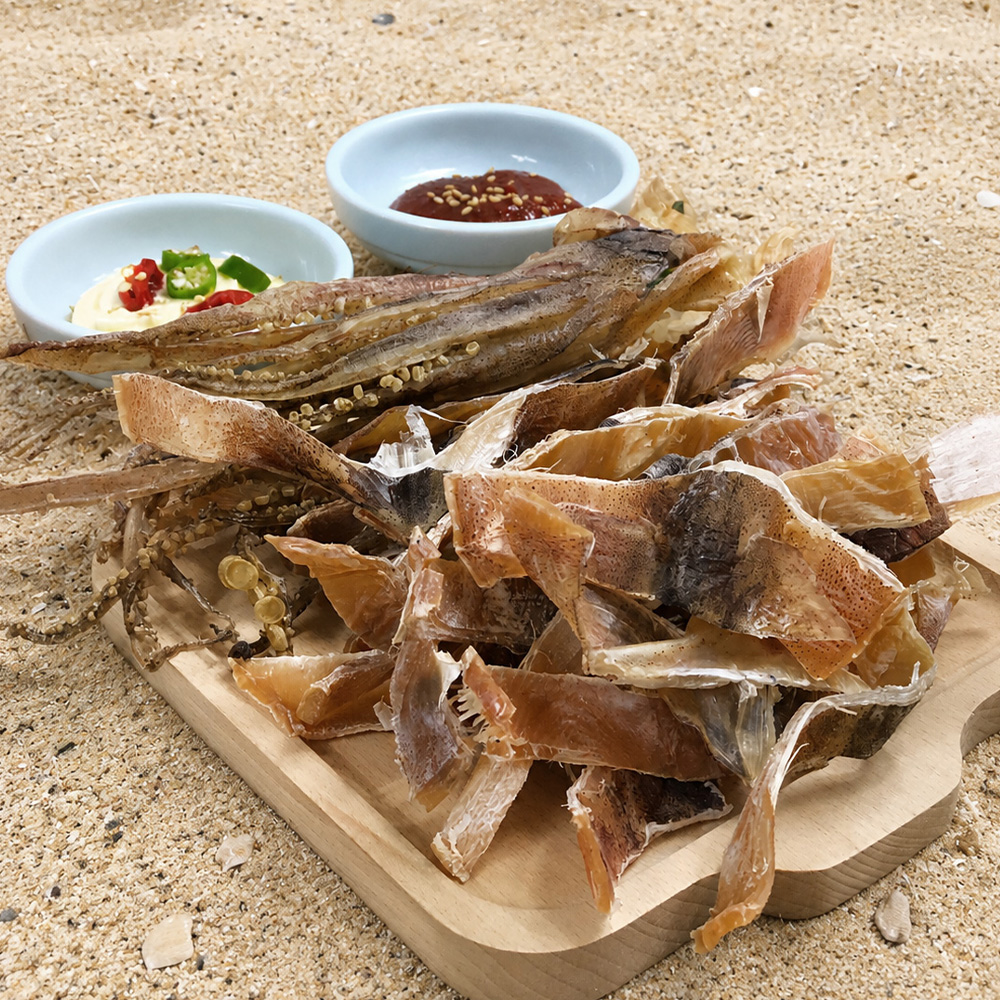 배에서 말린 국산 배오징어(건조) 425g 850g