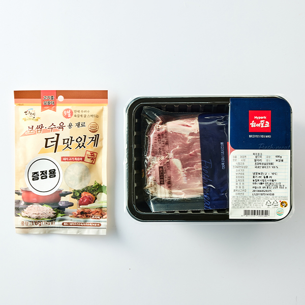 한돈 앞다리 수육용(600g) + 수육용 티백 증정 l 하이포크