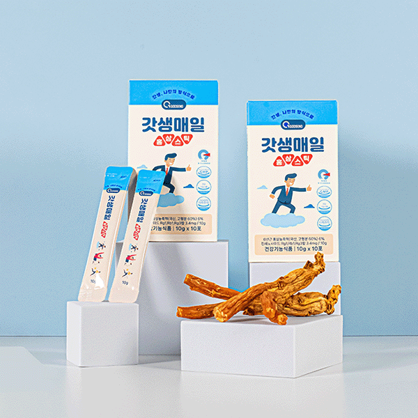 [정기배송] 갓생 매일홍삼스틱 (10g x 30포)