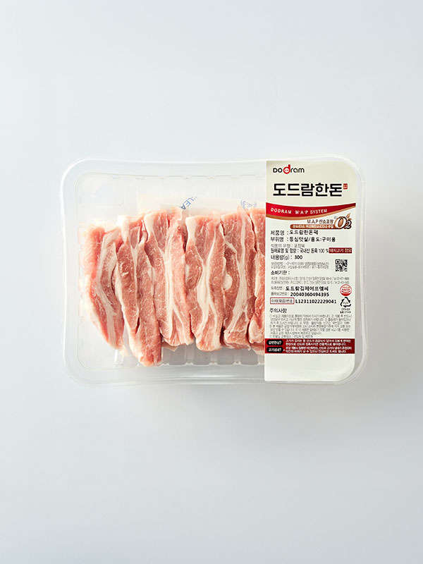 한돈 등심덧살(300g)ㅣ도드람
