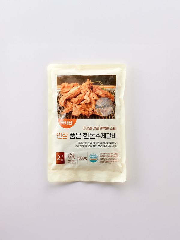 인삼품은 한돈 수제갈비 (500g)