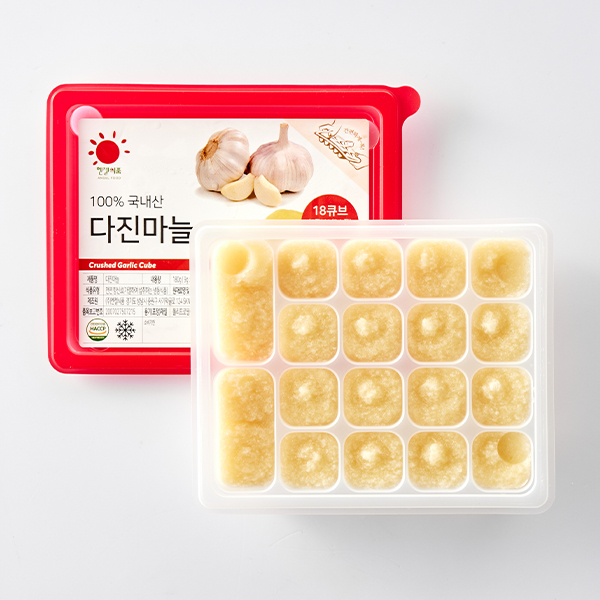 다진마늘 큐브 (180g)