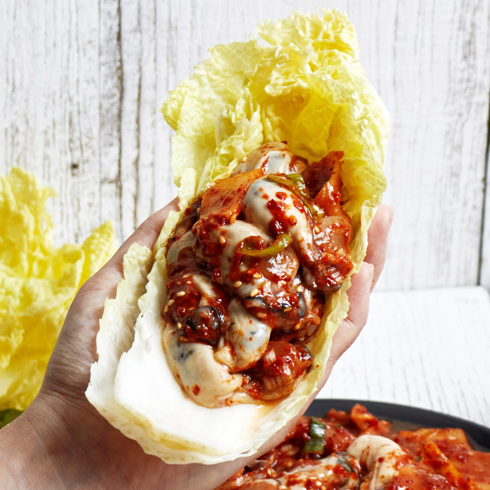 제철 밥도둑 생굴무침 600g