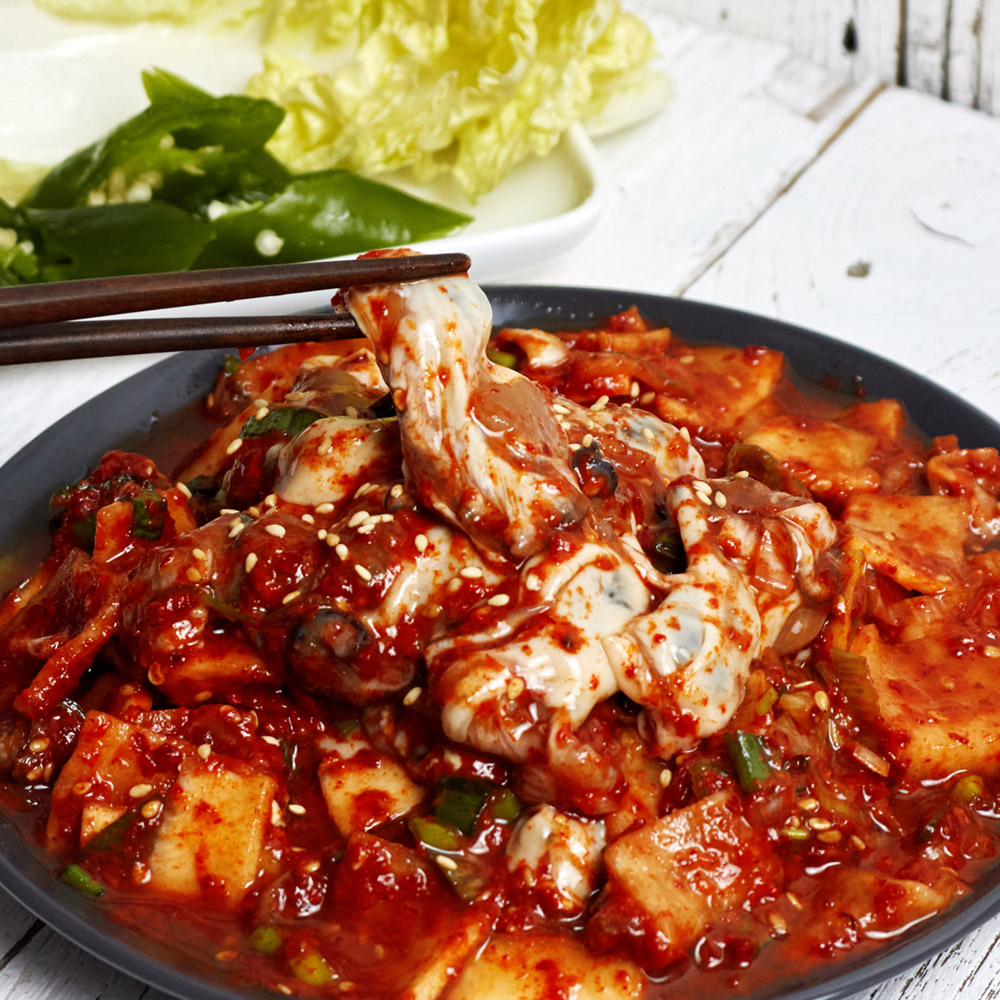 제철 밥도둑 생굴무침 600g