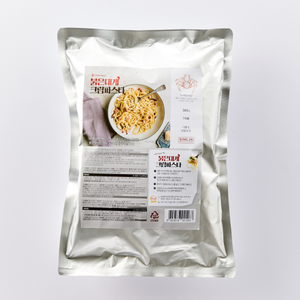 붉은대게 크림파스타(360g, 냉동) 