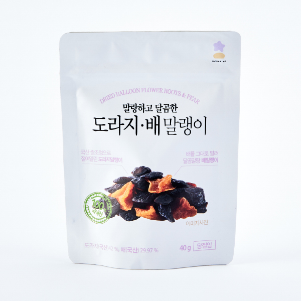 도라지&배 말랭이(40g)