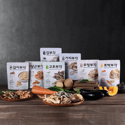 채소로 만든 부각 스낵 한부각 대표이미지 섬네일