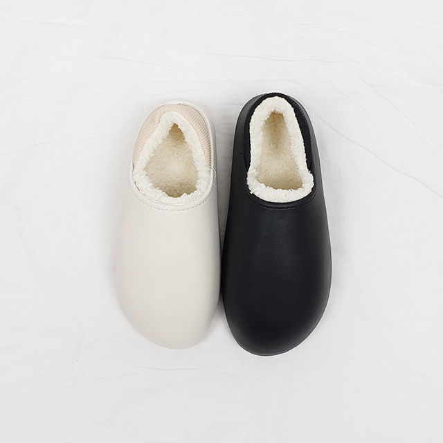 사리 EVA 방한 시보리 투웨이 뽀글이 털안감 블로퍼 2cm