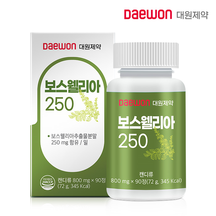 대원제약 보스웰리아250 800mg x 90정 