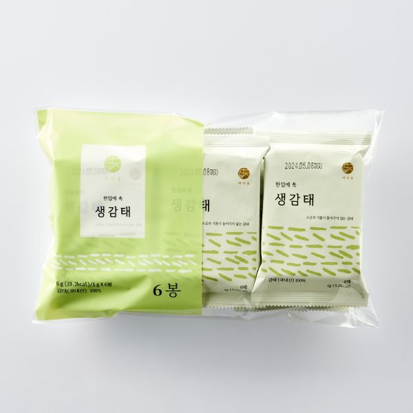 한입에 쏙 생감태 6봉 (6g)