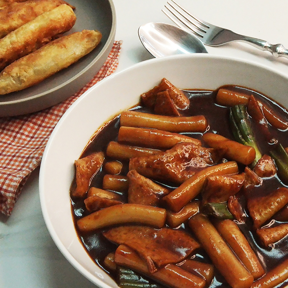 제이키친 즉석국물떡볶이 밀키트 짜장 쌀떡볶이(2인분)맛선택