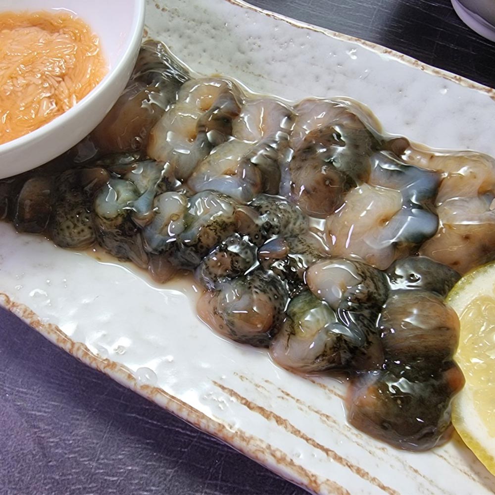 제철 자연산 남해안 활 해삼 고노와다 1-2kg 18-46미  