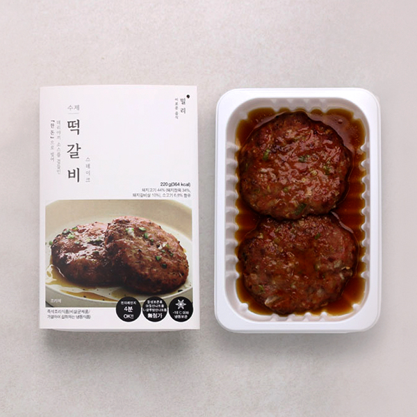 한돈 데리야끼 떡갈비 스테이크(220g)