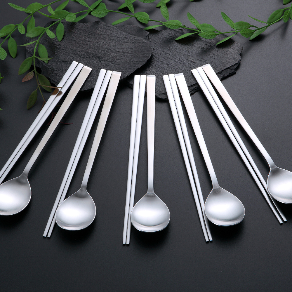 로웰쿡 스텐레스 샤틴 수저세트(5벌)